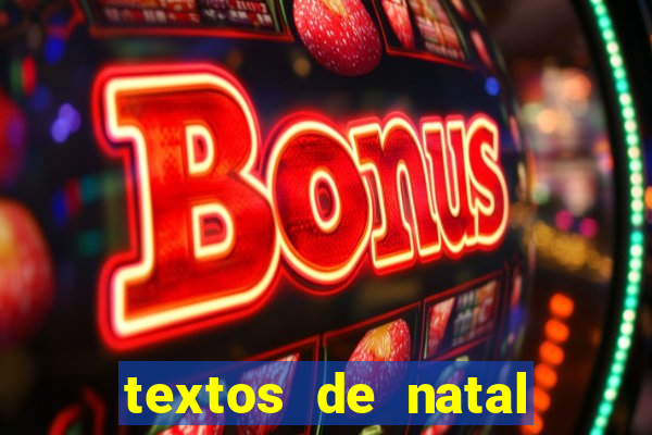 textos de natal para leitura